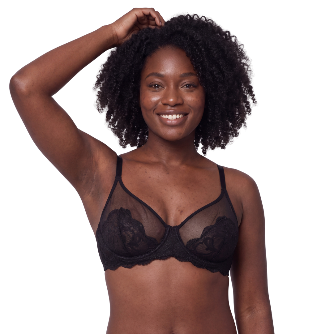 Soutien-gorge Résille Fleurie