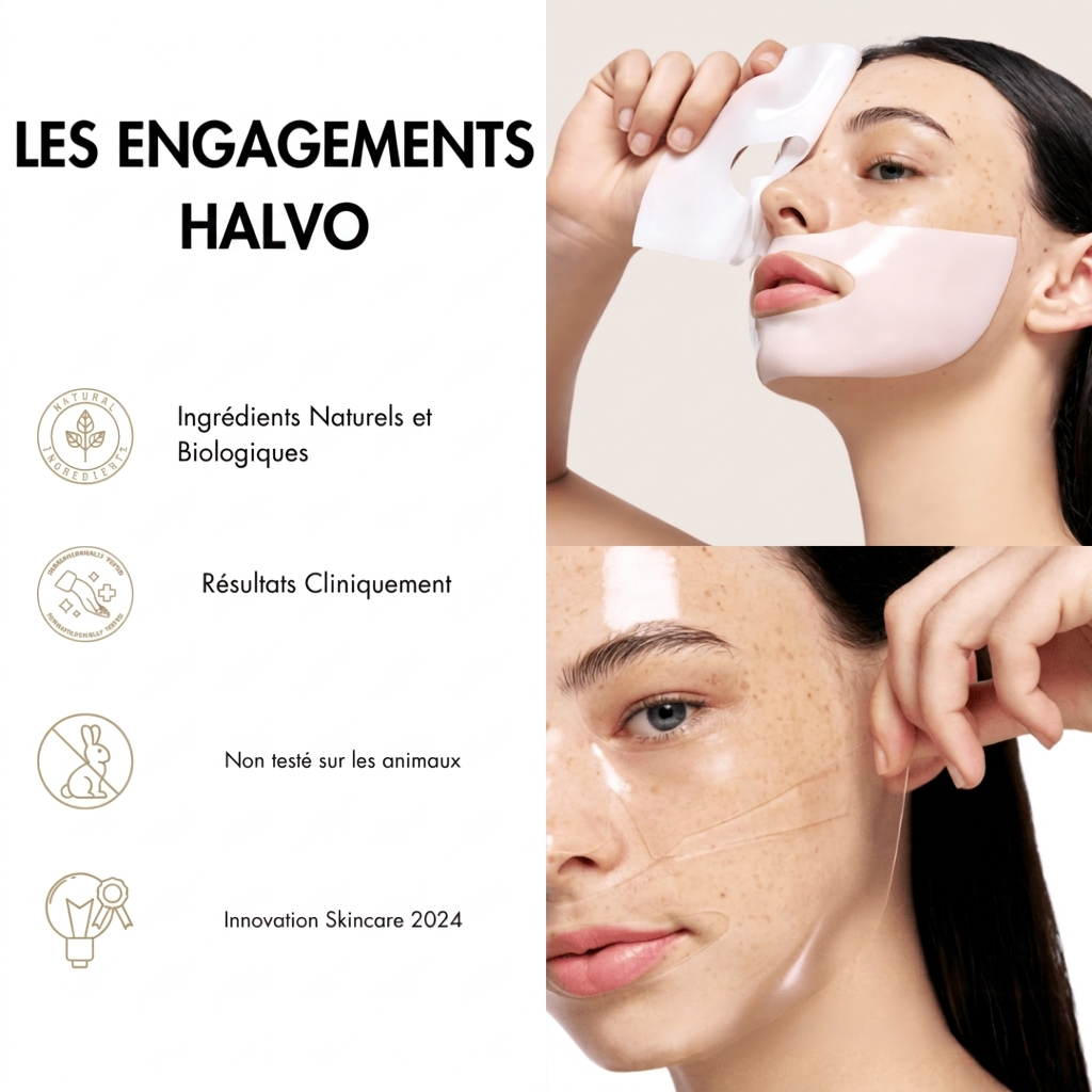 4 Masques Bio-Collagène